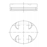 005 24 00 MAHLE Поршень