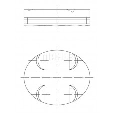 005 24 00 MAHLE Поршень