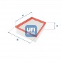 30.687.00 UFI Повітряний фільтр