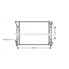 VN2071 AVA QUALITY COOLING Радіатор охолодження двигуна