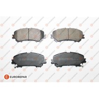 1681162580 EUROREPAR КомплеК т гальмівних колодок, дискове гальмо