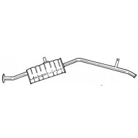 70602 SIGAM Глушник вихлопних газів кінцевий