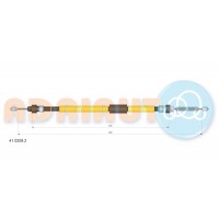 41.0209.2 ADRIAUTO Тросик, cтояночный тормоз
