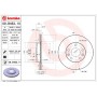 09.B463.10 BREMBO Гальмівний диск