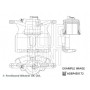 ADBP450172 BLUE PRINT Гальмівний супорт