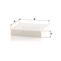 CU 1830 MANN-FILTER Фільтр повітря у внутрішньому просторі