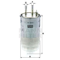 WK 9053 z MANN-FILTER Паливний фільтр