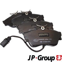 1163603710 JP GROUP Комплект гальмівних колодок дисковий гальм