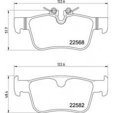 P 86 030 BREMBO Комплект гальмівних колодок дисковий гальм P 86 030 BREMBO Комплект гальмівних колодок дисковий гальм