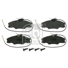 16221 FEBI BILSTEIN Комплект гальмівних колодок дисковий гальм