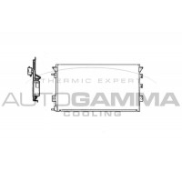 101743 AUTOGAMMA Конденсатор кондиціонера