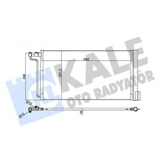 345220 KALE OTO RADYATÖR Конденсатор кондиціонера