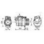BWAK428 AVA QUALITY COOLING Компресор кондиціонера