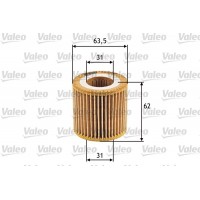 586536 VALEO Масляний фільтр
