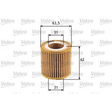 586536 VALEO Масляний фільтр