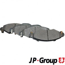 4863600910 JP GROUP Комплект гальмівних колодок дисковий гальм