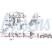 93218 NISSENS Компресор наддуву