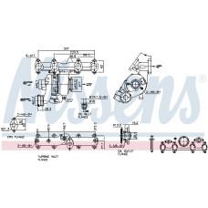 93218 NISSENS Компресор наддуву