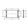 FT5248 AVA QUALITY COOLING Конденсатор кондиціонера
