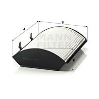 CU 2750 MANN-FILTER Фільтр повітря у внутрішньому просторі