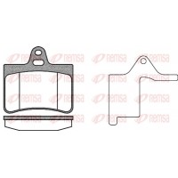 0830.20 REMSA Комплект гальмівних колодок дисковий гальм