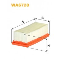WA6728 WIX FILTERS Повітряний фільтр