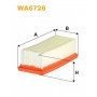 WA6728 WIX FILTERS Повітряний фільтр
