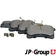 4863701510 JP GROUP Комплект гальмівних колодок дисковий гальм