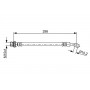 1 987 481 881 BOSCH Гальмівний шланг