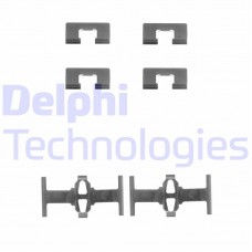 LX0197 DELPHI Комплектуючі колодки дискового гальма