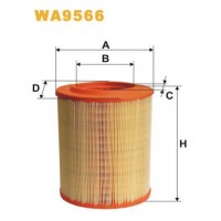 WA9566 WIX FILTERS Повітряний фільтр