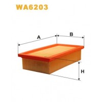 WA6203 WIX FILTERS Повітряний фільтр