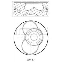 030 87 02 MAHLE Поршень