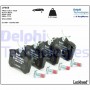 LP565 DELPHI Комплект гальмівних колодок дисковий гальм