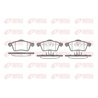 0618.00 REMSA Комплект гальмівних колодок дисковий гальм