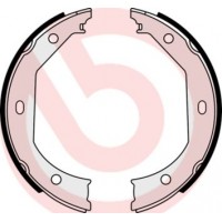 S 06 509 BREMBO Комплект гальмівних колодок, стояночная тормозная система