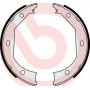 S 06 509 BREMBO Комплект гальмівних колодок, стояночная тормозная система