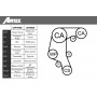 WPK-199003 AIRTEX Водяний насос комплект зубчастого ременя