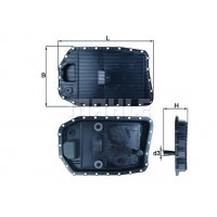 HX 154 MAHLE Масляний піддон, Автоматична коробка передач