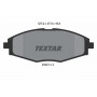 2324102 TEXTAR Комплект гальмівних колодок дисковий гальм