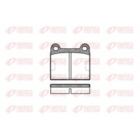 0006.60 REMSA Комплект гальмівних колодок дисковий гальм