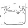 P 06 096X BREMBO Комплект гальмівних колодок дисковий гальм