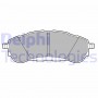 LP3707 DELPHI Комплект гальмівних колодок дисковий гальм