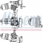 91309 NISSENS масляний радіатор двигунне олива