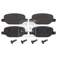 16851 FEBI BILSTEIN Комплект гальмівних колодок дисковий гальм