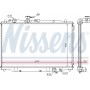 62405A NISSENS Радіатор охолодження двигуна