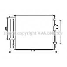 HY5343D PRASCO Конденсатор кондиціонера