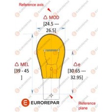 1616430980 EUROREPAR Лампа розжарювання, Ліхтар показника повороту