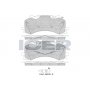 182281 ICER Комплект гальмівних колодок дисковий гальм