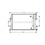 VNA2370 AVA QUALITY COOLING Радіатор охолодження двигуна